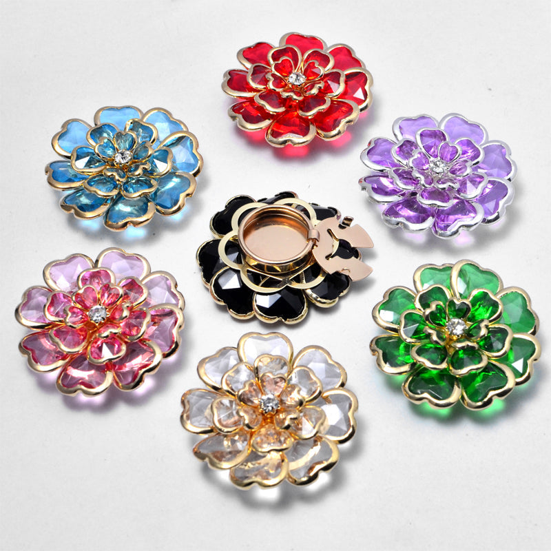 ⏰Last Day Surprise Price🔥Chic Rhinestone Floral Cufflink & Brooch
