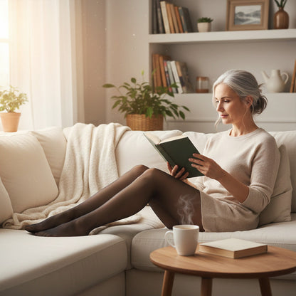 🔥2026 New Arrival🔥8D Oil-Sheen Rose Lace Stockings