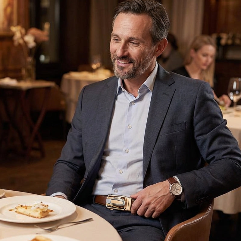 Men's Ratchet Belt for Dress & Casual