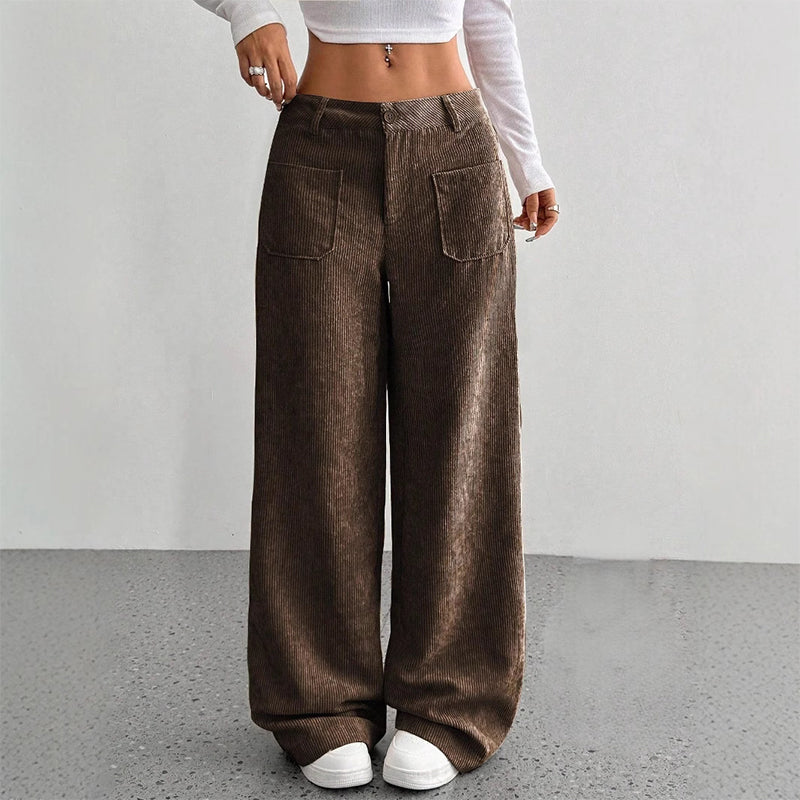 🎁2026 New Arrivals 50% OFF💥Women's Casual Loose-Fit High-Waisted Pants💕