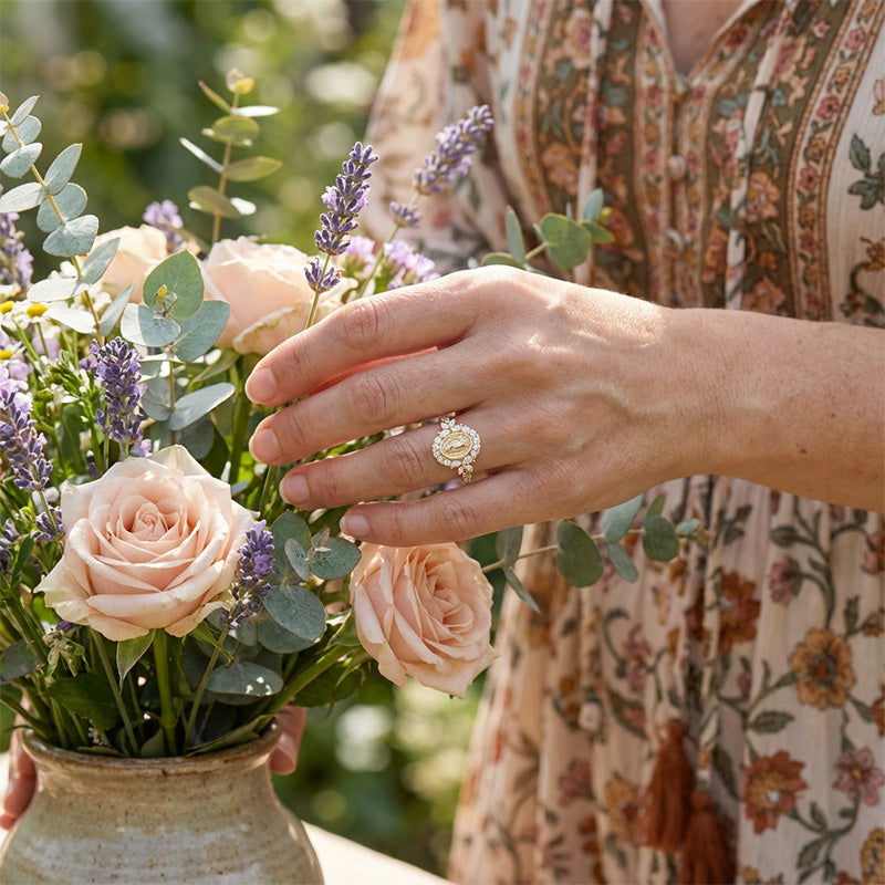✨🔥Elegant Virgin Mary Emblem Ring💍