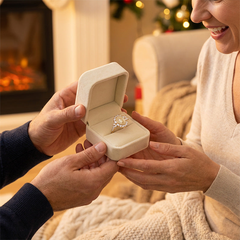 ✨🔥Elegant Virgin Mary Emblem Ring💍