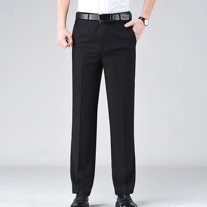 ✨👖Men's High Waist Business Suit Trousers🔥BUY 2 FREE SHIPPING