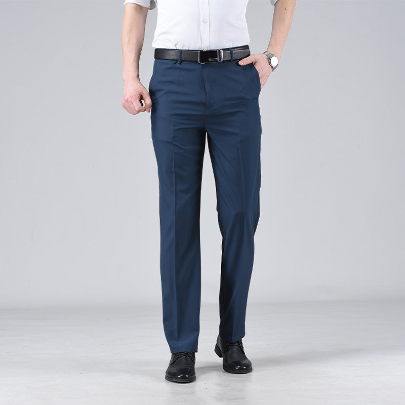 ✨👖Men's High Waist Business Suit Trousers🔥BUY 2 FREE SHIPPING