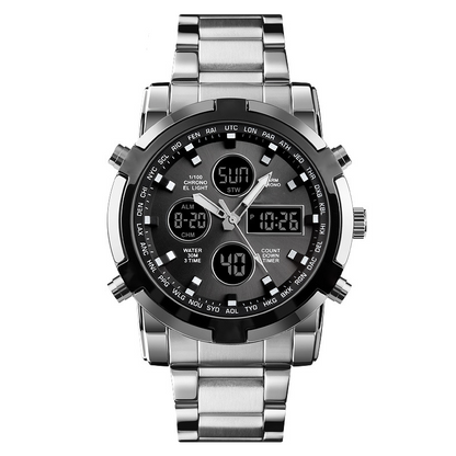 Men's Waterproof Military Analog-Digital Watches