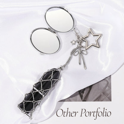 💄Chic Lip Gloss Holder with Mirror🎁
