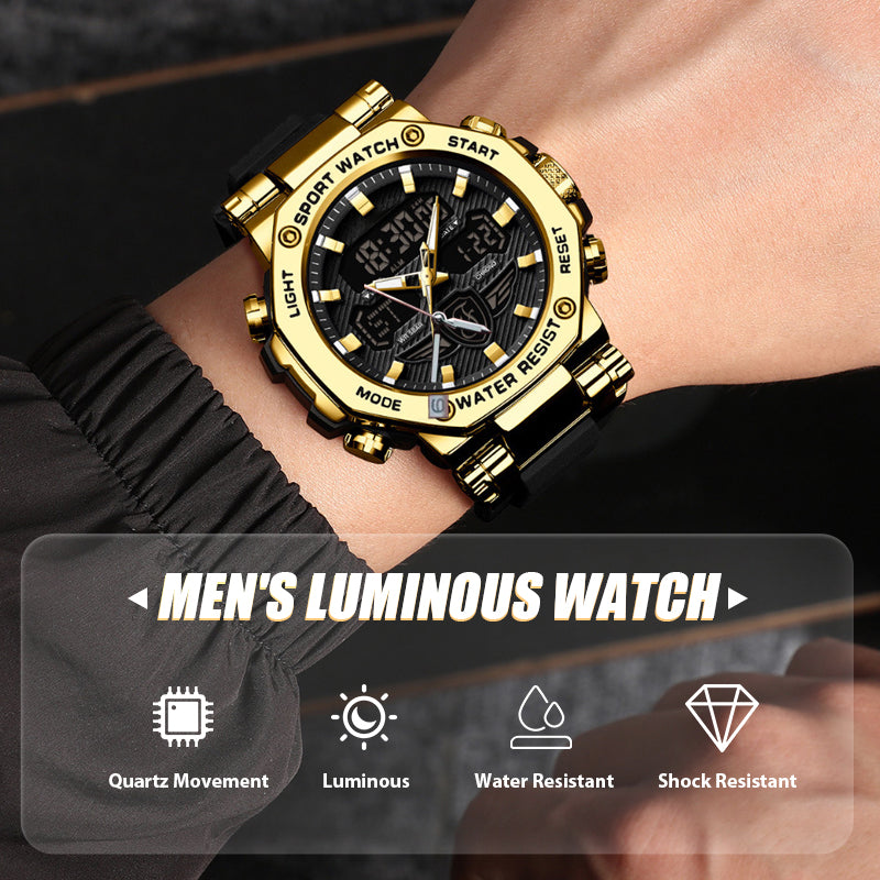 Men's Multifunction Waterproof Luminous Watch