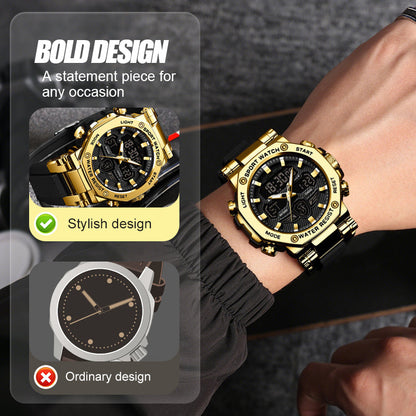 Men's Multifunction Waterproof Luminous Watch