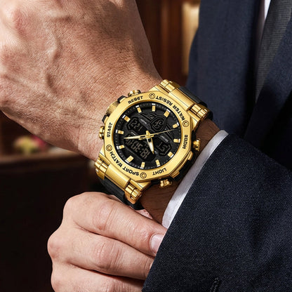 Men's Multifunction Waterproof Luminous Watch