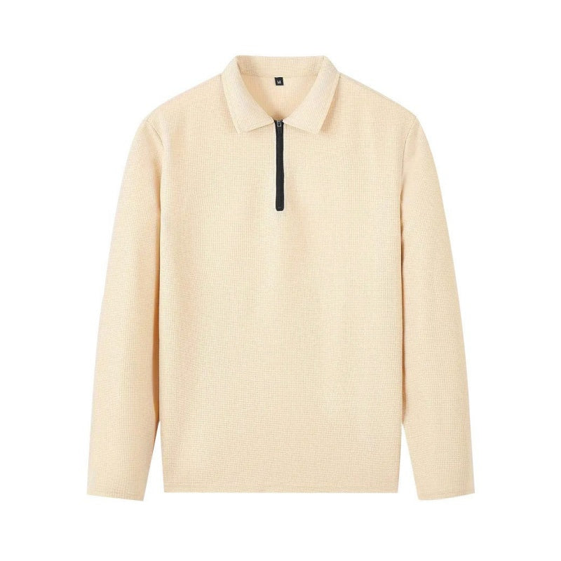 💥 Men’s Waffle Knit Sweatshirt & Straight-Leg Pants Set – Cozy, Breathable & Effortlessly Stylish 👕👖