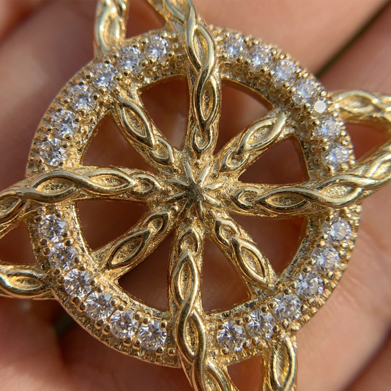 ✨🔥Unisex Witch Knot Pendant Necklace📿