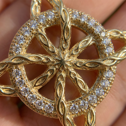 ✨🔥Unisex Witch Knot Pendant Necklace📿