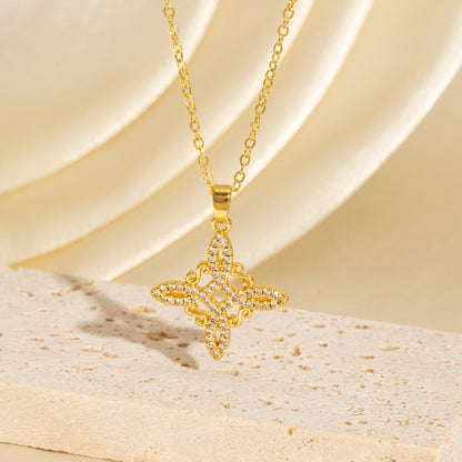 ✨🔥Unisex Witch Knot Pendant Necklace📿