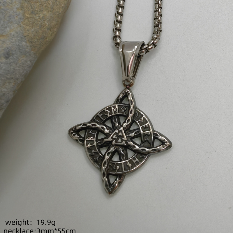 ✨🔥Unisex Witch Knot Pendant Necklace📿