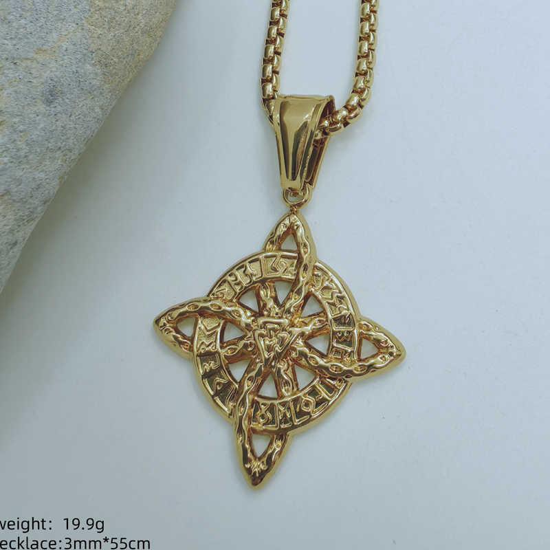 ✨🔥Unisex Witch Knot Pendant Necklace📿