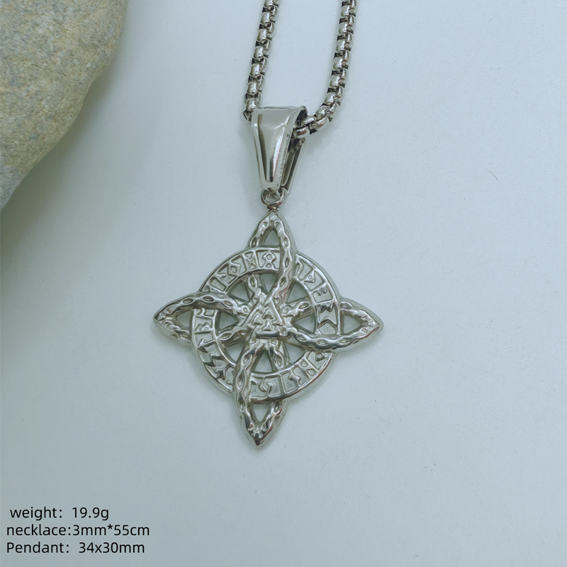 ✨🔥Unisex Witch Knot Pendant Necklace📿