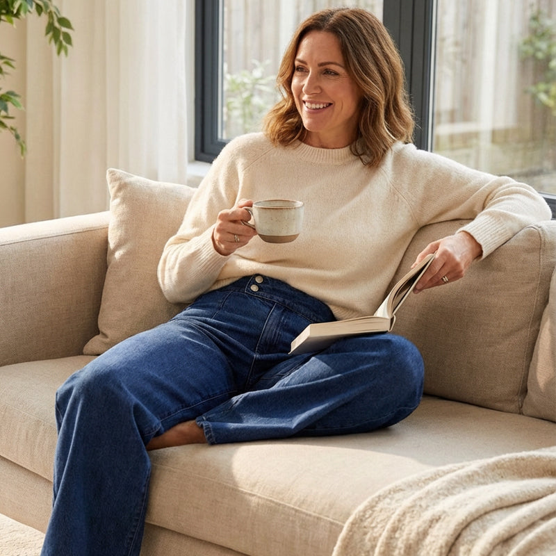 🎁2026 New Arrivals 50% OFF💥Women's High-Waist Wide-Leg Jeans