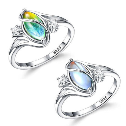 ✨Buy 1 Get 1 Free🔥Geometric Oval Ring with Zirconia Accents💍