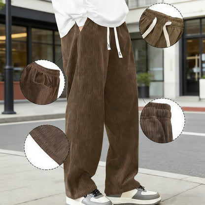 ⏳Time-Limited Special⏰Men's Loose-Fit Drawstring Pants with Pockets