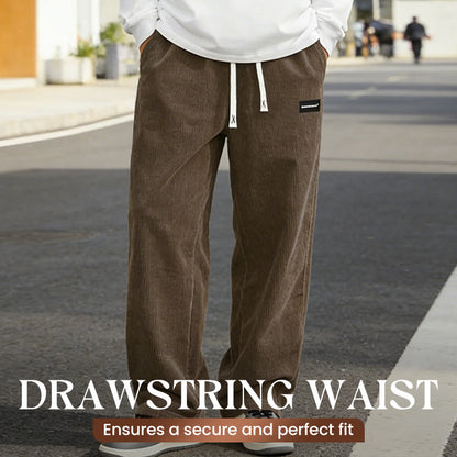 ⏳Time-Limited Special⏰Men's Loose-Fit Drawstring Pants with Pockets