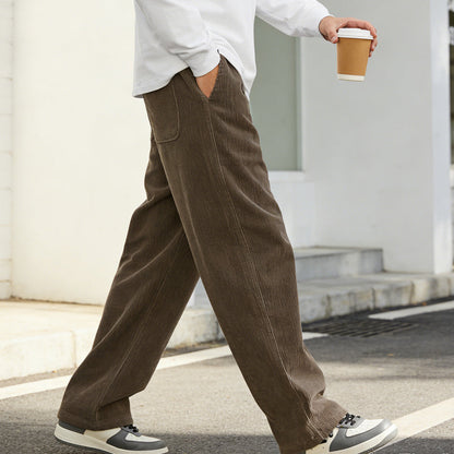 ⏳Time-Limited Special⏰Men's Loose-Fit Drawstring Pants with Pockets
