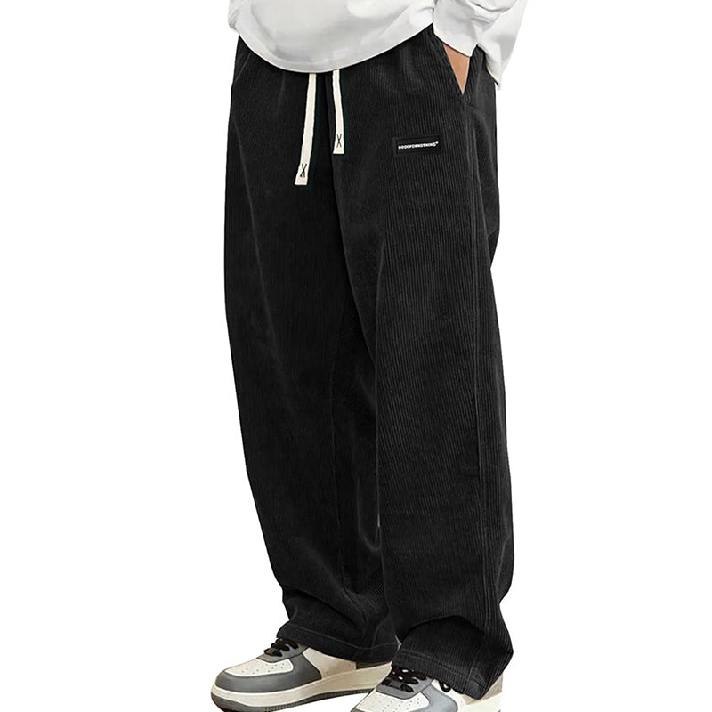 ⏳Time-Limited Special⏰Men's Loose-Fit Drawstring Pants with Pockets