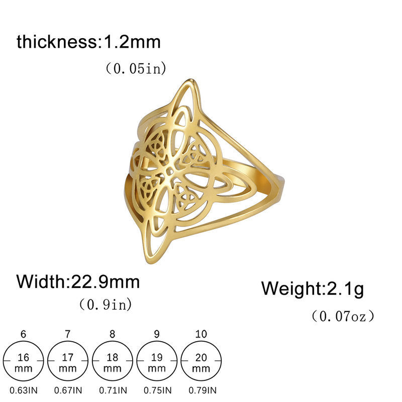 Witch's Knot Celtic Ring