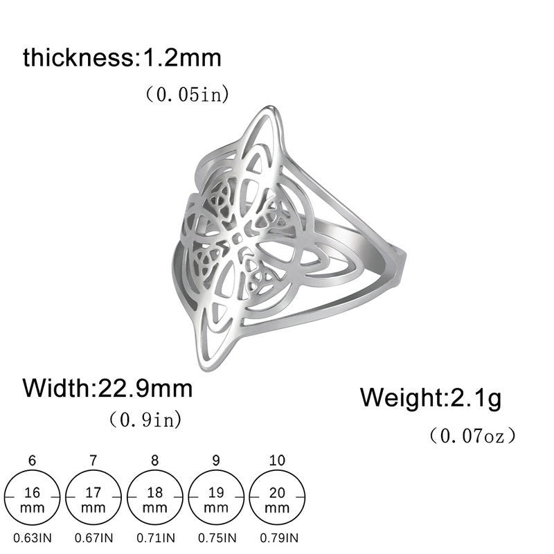 Witch's Knot Celtic Ring