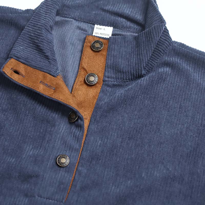 Men’s Trendy Pullover and Cargo Pants 2-Piece Set