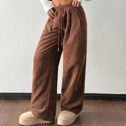 ✨💖Casual Loose Fit Corduroy Trousers for Women