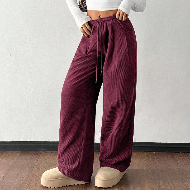 ✨💖Casual Loose Fit Corduroy Trousers for Women