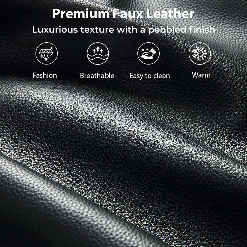 🎁2026 New Arrivals 50% OFF💥Cool Faux Leather Biker Jacket🧥