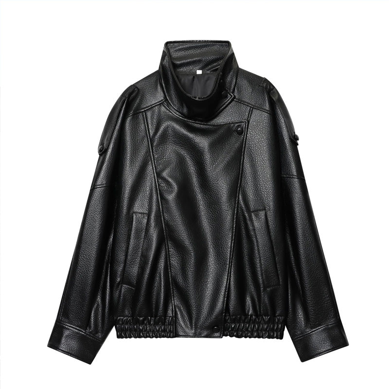 🎁2026 New Arrivals 50% OFF💥Cool Faux Leather Biker Jacket🧥