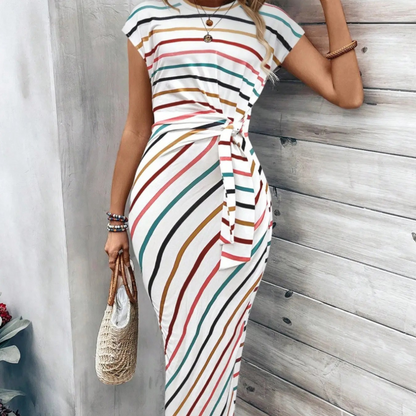 🔥2026 New Arrivals: 50% Off for a Limited Time!🔥🥰Women's Elegant Tie Waist Dress