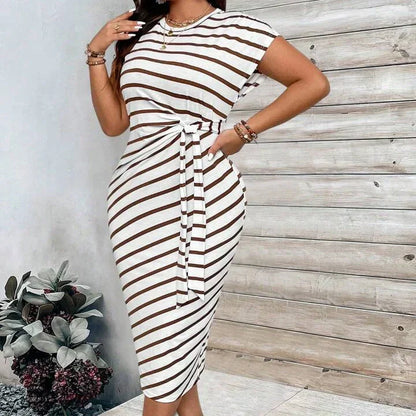 🔥2026 New Arrivals: 50% Off for a Limited Time!🔥🥰Women's Elegant Tie Waist Dress