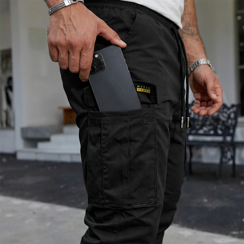 👖 LIMITED-TIME 50% OFF! ✨ Men's Workwear Sweatpants – Cargo, Tapered, Drawstring ✨