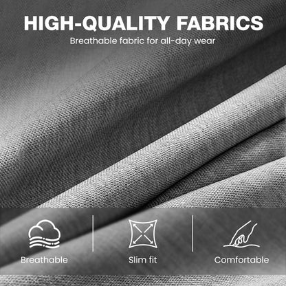 👔 50% OFF NOW! 🕴️ Men's Slim-Fit 3-Piece Suit Set – Tailored Fit, Premium Fabric & Perfect for Formal Occasions 🤵