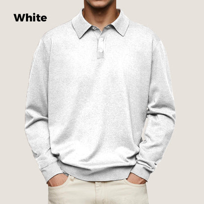 Men's Comfortable Long Sleeve Lapel Shirt
