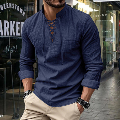 🔥Hot Sale Offers-Men's Casual Solid Color Shirt