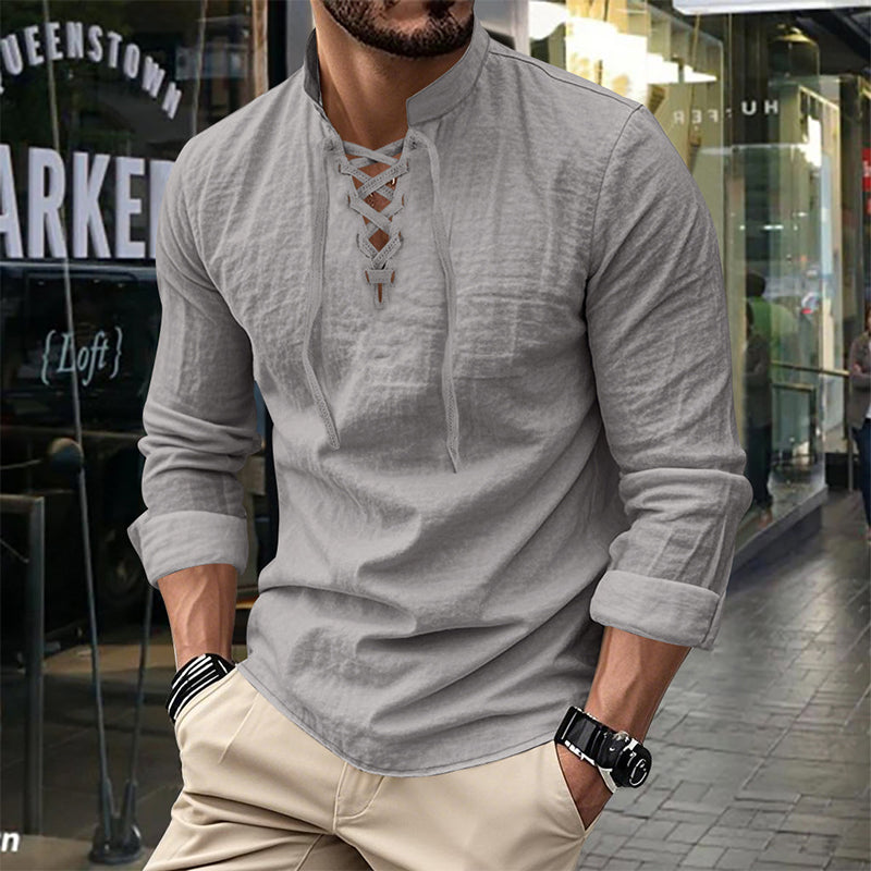 🔥Hot Sale Offers-Men's Casual Solid Color Shirt