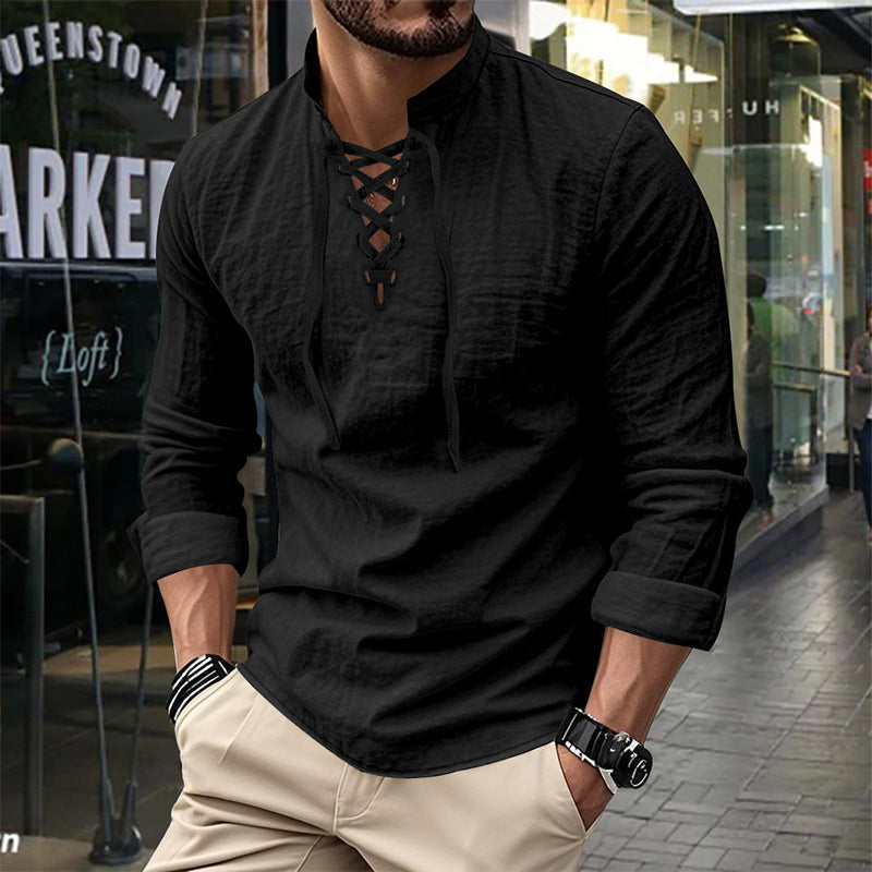 🔥Hot Sale Offers-Men's Casual Solid Color Shirt