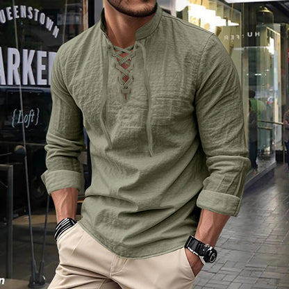 🔥Hot Sale Offers-Men's Casual Solid Color Shirt