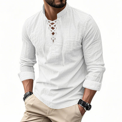 🔥Hot Sale Offers-Men's Casual Solid Color Shirt