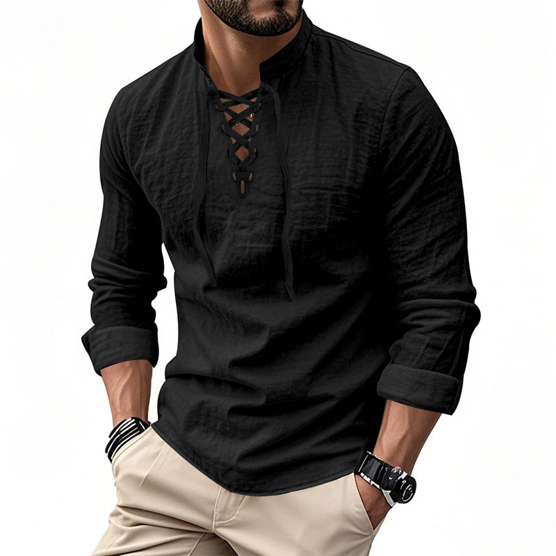 🔥Hot Sale Offers-Men's Casual Solid Color Shirt