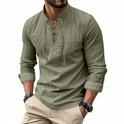 🔥Hot Sale Offers-Men's Casual Solid Color Shirt
