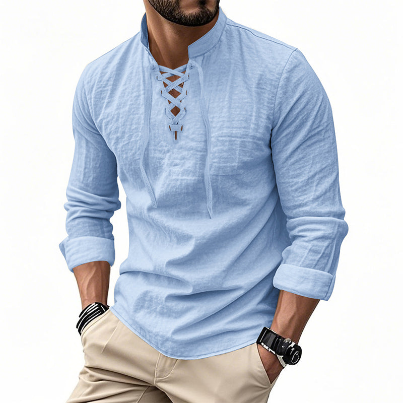🔥Hot Sale Offers-Men's Casual Solid Color Shirt