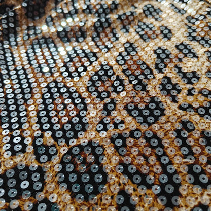 Women's Sequin Leopard Print Jacket