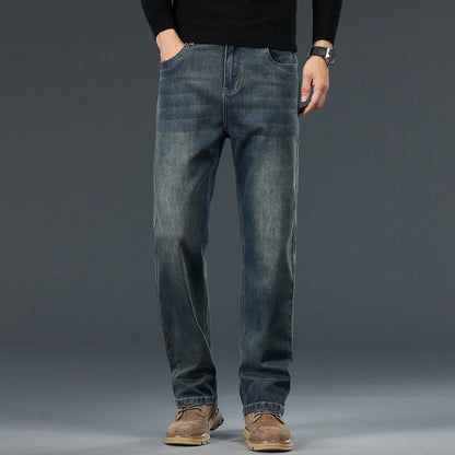Men's Straight-Leg Stretch Jeans