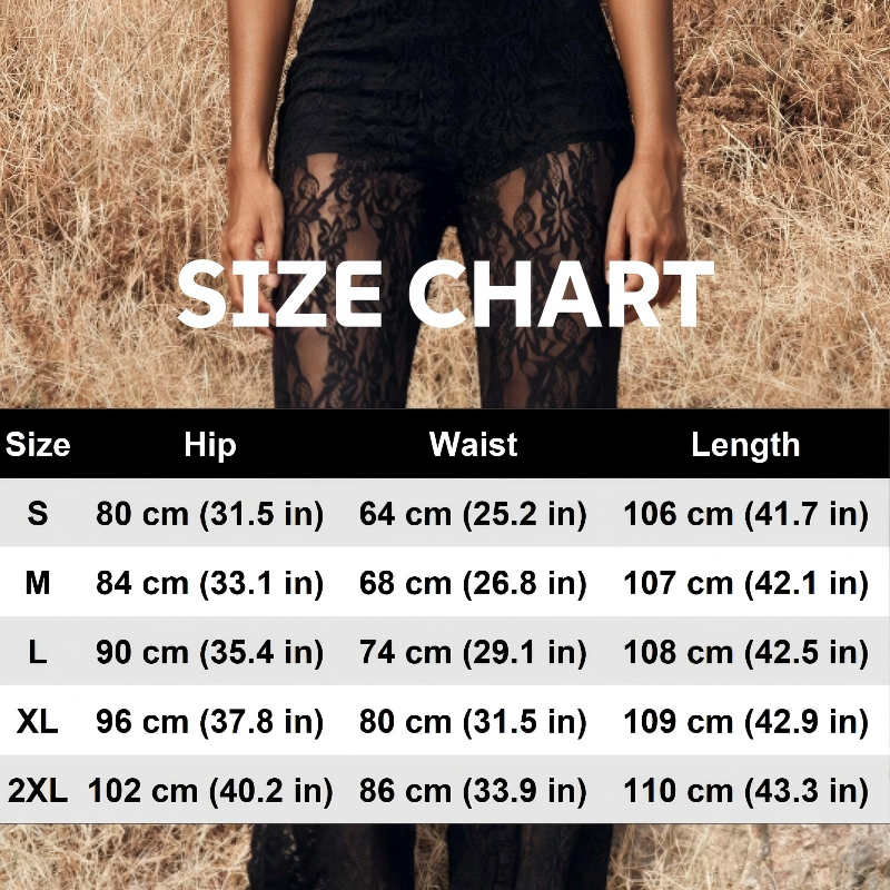 📢📢50% OFF !!!⏰Elegant Lace Flare Pants with High-Waisted Design