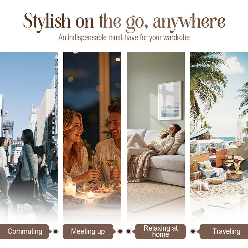 Women's Elegant Tie-Waist Blazer and Wide-Leg Pants Suit Set